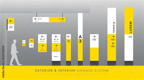 Interior Directional Signage Design