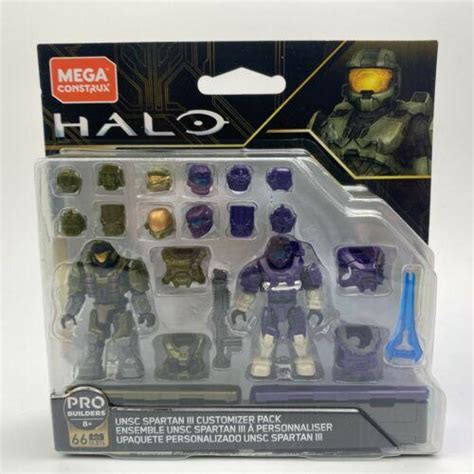 Mega Construx Halo Unsc Spartan Iii Customizer Pack