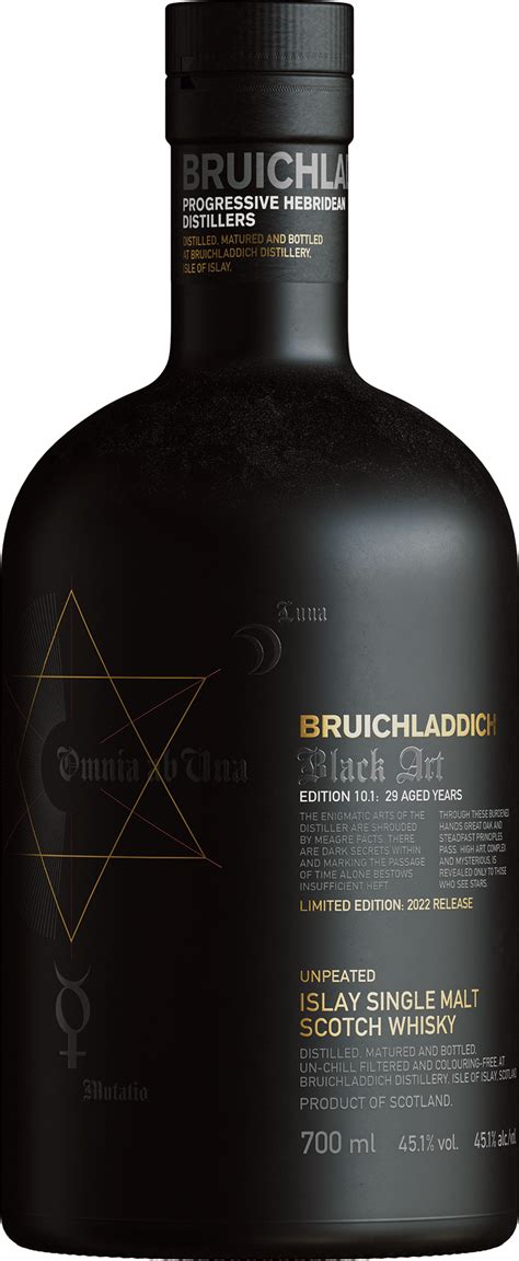 Bruichladdich Black Art Edition Scotch Whisky Single Malt Non Tourbé