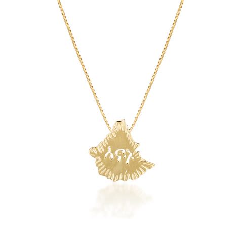 Motherhood Necklace Gold Plate Megemeria