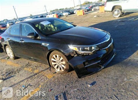 2016 KIA Optima EX 5XXGU4L3XGG118730 Bid History BidCars