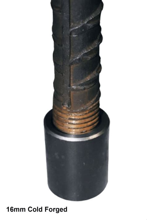 Mild Steel Cold Forged Rebar Coupler For Construction Model Name