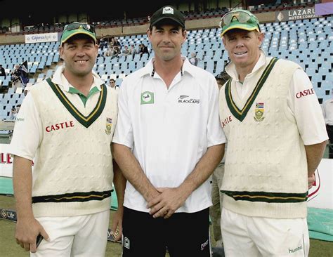 It Was The Th Test Match For Jacques Kallis Stephen Fleming And