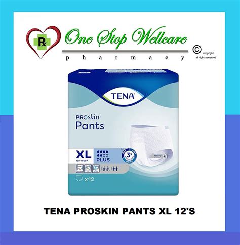 TENA PROSKIN PANTS PLUS XL 12 S Lazada