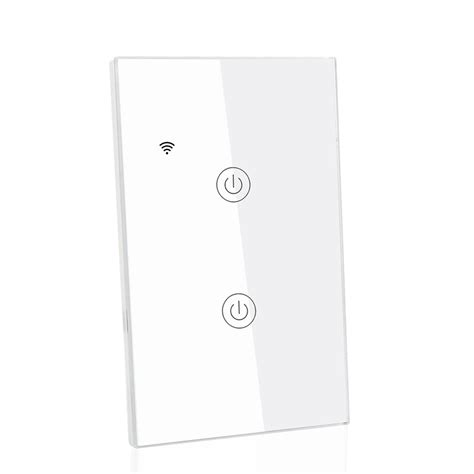 Us Standard Wifi Smart Wall Touch Switch Gang Interruptor