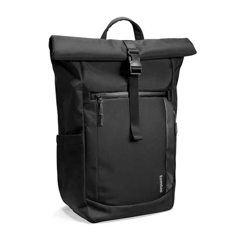 Tomtoc Navigator T Roll Top Backpack L Black