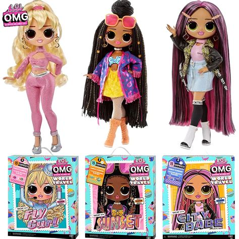 L O L Surpresa Omg Big Sister Lol Dolls Para Meninas World Travel