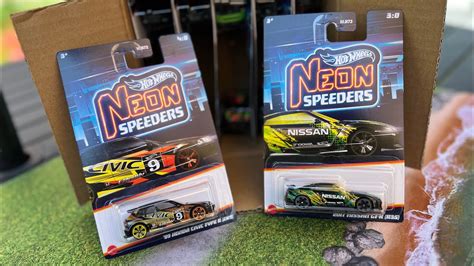 Lamley Showcase Brand New Hot Wheels Neon Speeders YouTube