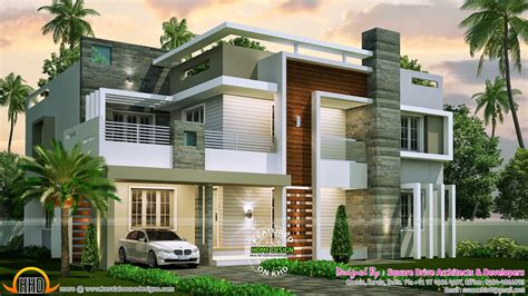 Kerala Contemporary Exterior Design