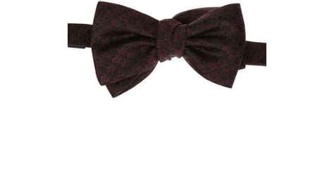 Gucci Silk Bow Tie for Men - Lyst