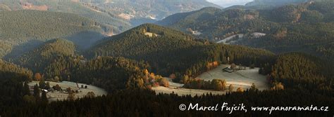 Marcel Fujcik Panoramata Beskydy Z Polomky Byčinec