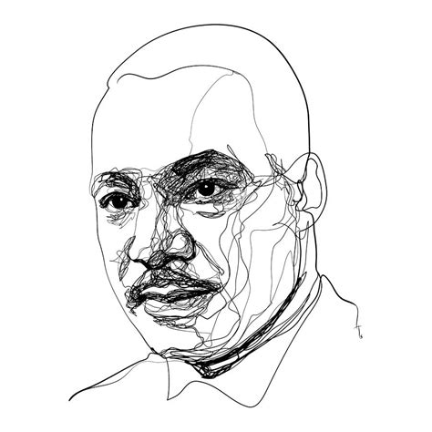 Martin Luther King Jr Digital Art By H B Fine Art America