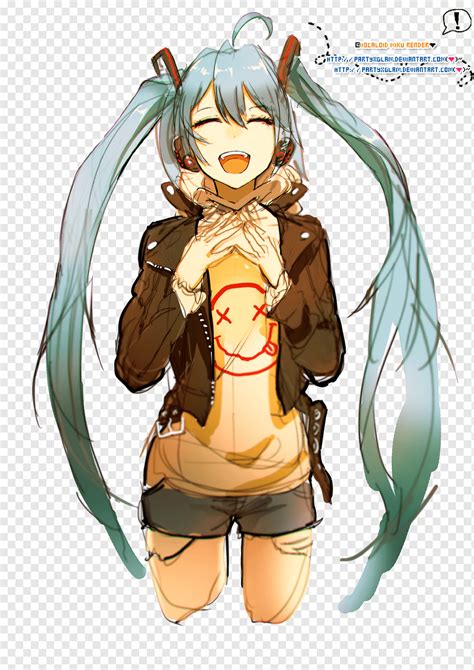 Anime manga hatsune miku vocaloid arte devorador de almas mamífero