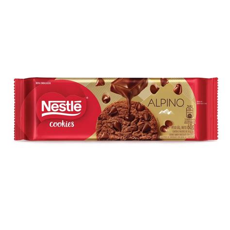 Cookie Gotas De Chocolate Alpino G Nestl