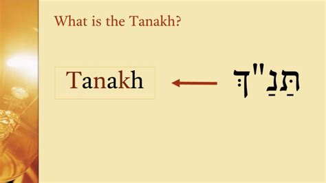 What Is The Tanakh Hebrew Through The Bible