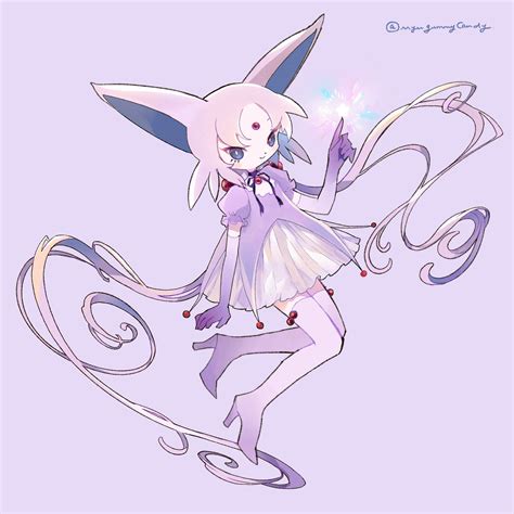 Espeon Pokemon Drawn By Myu3ugumi Danbooru