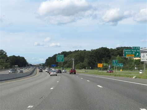 Massachusetts Interstate 95 Northbound Cross Country Roads