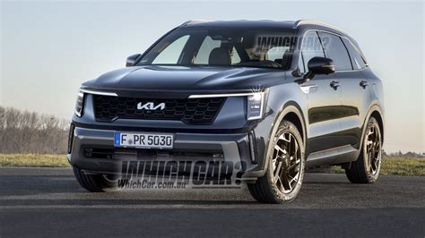 2024 Kia Sorento Facelift Rendered Due Later This Year With Kia Connect