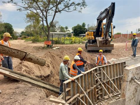 Defensa Costera De Pilar Canalizan Tramo Urbano Con Los Esteros Y