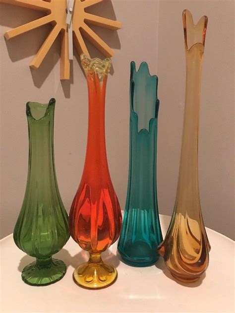 Best Swung Vases Images On Pinterest Viking Glass Colored Vases