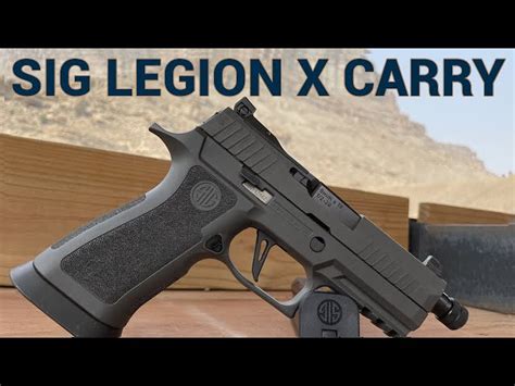 First Look The Suppressor Ready Sig Legion Xcarry