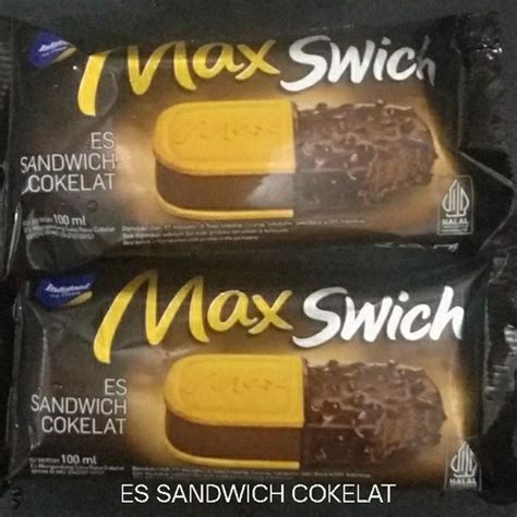 Jual INDO ES KRIM MAX SWICH 100ML GRAB GOSEND Vanila Kota Medan