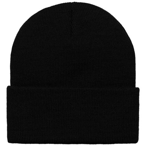 Carhartt Wip Short Watch Hat Beanie Black 1126292one Size