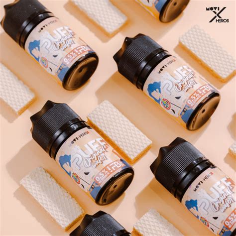 Jual LIQUID MOVI X HERO57 FB99 PUFF ORIGINAL WAFER 9MG Kota