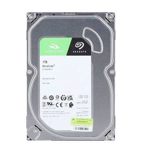 1 Tb Hdd ฮาร์ดดิสก์ Seagate Barracuda 7200rpm Sata3