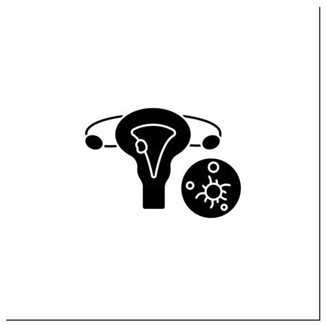 Ovary And Uterus Silhouettes Illustrations Royalty Free Vector