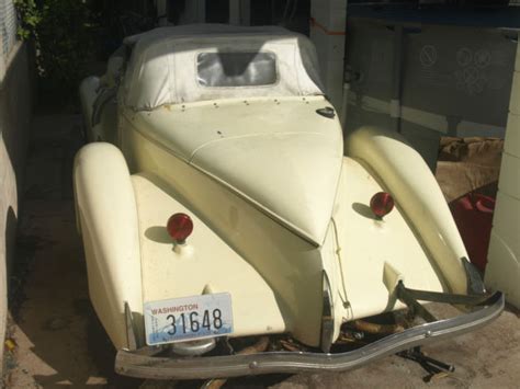 1936 Auburn Boat Tail Speedster Kit Car Classic Replicakit Makes