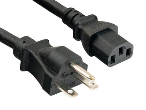 6ft ﻿14 Awg 15a 250v Power Cord Nema 6 15p To Iec 320 C13