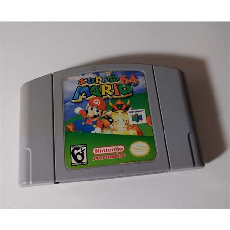 Super Mario 64 Nintendo 64 Original Playtronic Escorrega O Preço