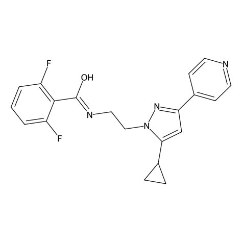 Buy N 2 5 Cyclopropyl 3 Pyridin 4 Yl 1H Pyrazol 1 Yl Ethyl 2 6