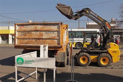 La Municipalidad prosigue con el plan de bacheo ahora en Aristóbulo