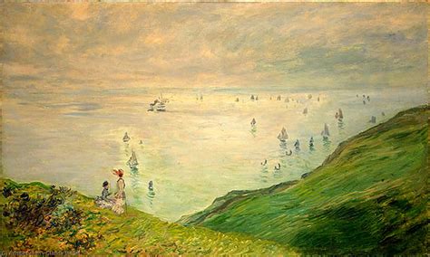 Art Reproductions Cliffs Walk At Pourville By Claude Monet