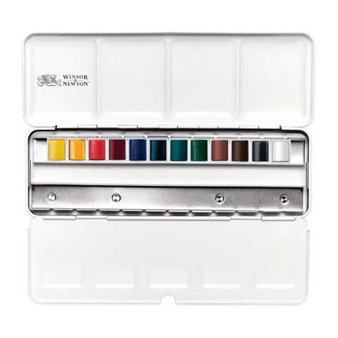 Caja Blue Box Acuarelas Winsor Newton Cotman G Productos De