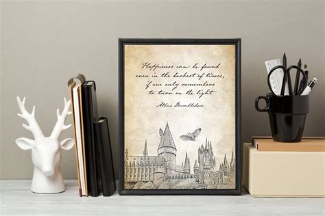 Harry Potter Druck Kunstdrucke Wand Dekor Wandkunst F R Etsy