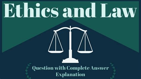 Ethics And Law Clinical Question With Complete Answer Explanation Plab Youtube