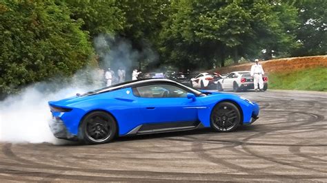 Best Of Supercars Powerslides Burnouts Goodwood Fos Youtube