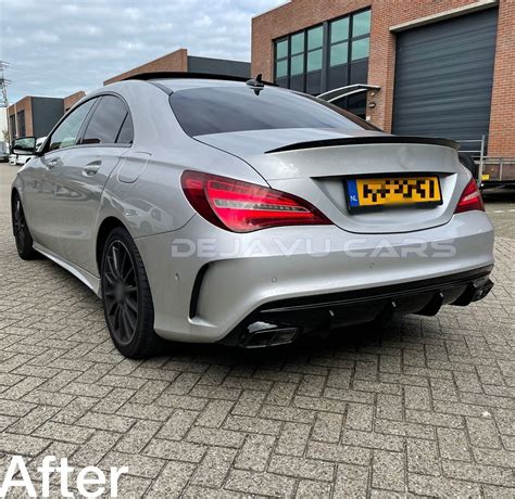 CLA 45 AMG Look Diffuser Voor Mercedes CLA W117 C117 X117 Dejavu