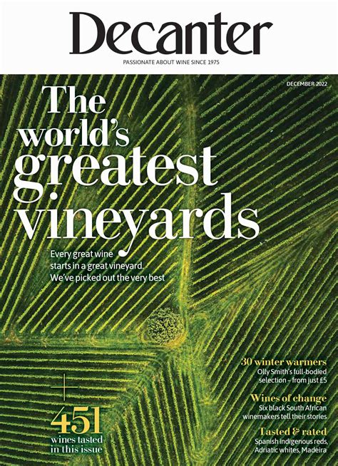 Decanter magazine latest issue: December 2022 - Decanter