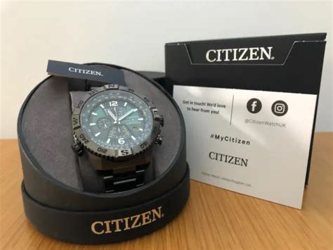 Citizen Promaster Navihawk Radio Controlled Eco Drive Mens Watch At8227 56x Eur 64281