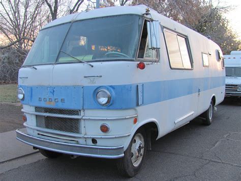 Ipernity 1970 Travco Dodge Motorhome By 1971 Dodge Charger R T Freak