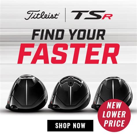 Titleist TSR New Custom Fit Drivers Fairways Woods