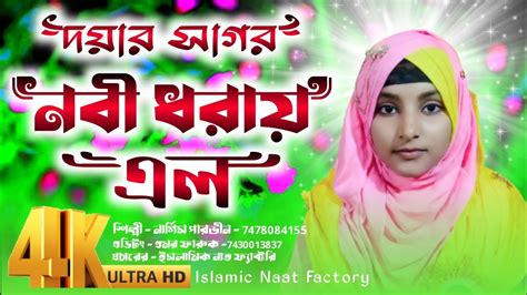 দয়ার সাগর নবী ধরায় এল Nargis Parvin Bangla Gojol বাংলা গজল ২০২২