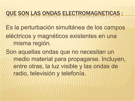 Ondas Electromagneticas Ppt