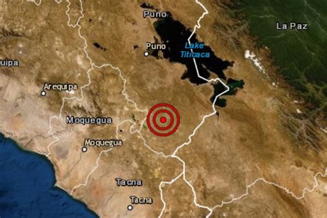 Sismo De Regular Magnitud Se Registró En La Región Puno Noticias