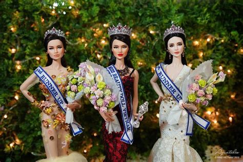Đêm chung kết gay cấn của cuộc thi Hoa hậu búp bê Việt Nam 2015