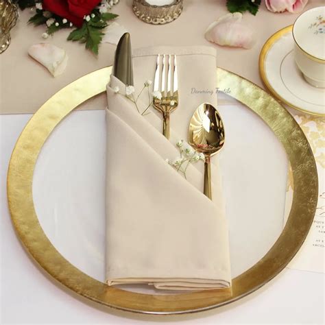 100% Polyester Table Napkin For Wedding Party Banquet - Buy Polyester ...